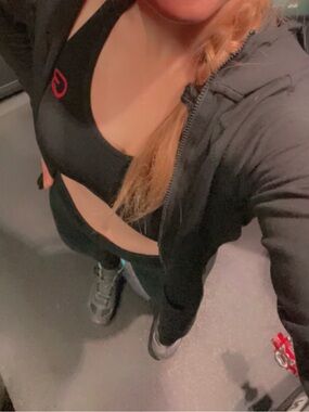 CycleBar BOODY Black Racerback Sports Bra